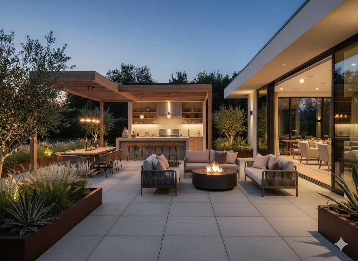 Outdoor living space